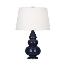 Robert Abbey MB31X - Midnight Small Triple Gourd Accent Lamp