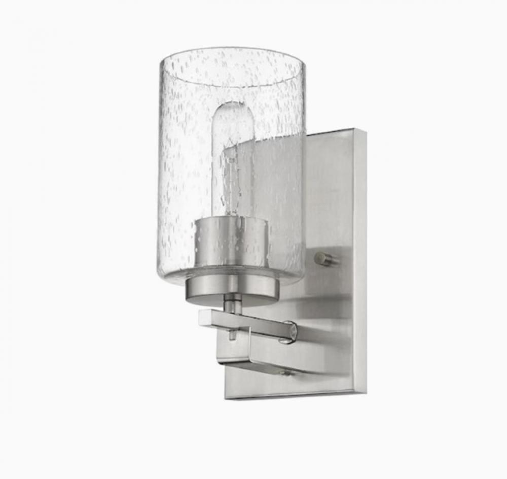 Orella 1-Light Satin Nickel Sconce