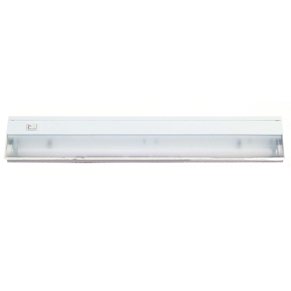 Fluorescent Undercabinets Collection 1-Light 21-inch White Light Fixture