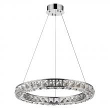 Acclaim Lighting IN31070CH - Noemi Indoor LED Round Crystal Chandelier In Chrome