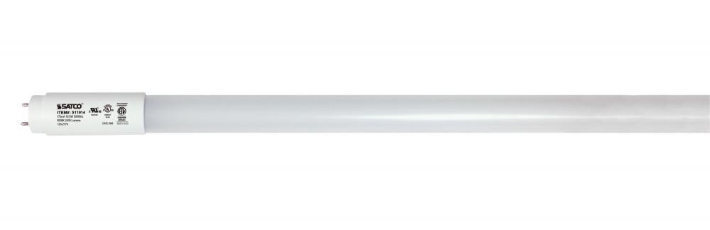 18.5 Watt T8 LED; 3000K; Medium Bi Pin base; 50000 Average rated hours; 120-277 Volt; Type B;