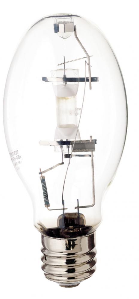 175 Watt; Metal Halide HID; Mogul extended base; ED28; Clear; 65 CRI; 4000K; Shatter Proof