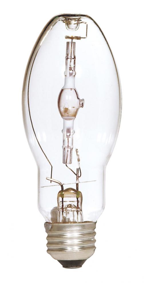 70 Watt; Metal Halide HID; Medium base; ED17; Clear; 65 CRI; 4000K; Shatter Proof