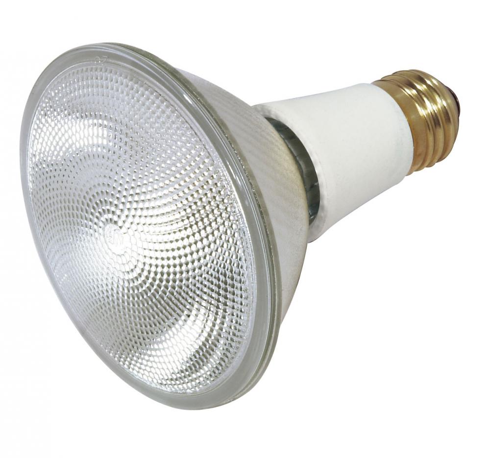 75 Watt; Halogen; PAR30; Clear; 2500 Average rated Hours; 1130 Lumens; Medium base; 120 Volt;