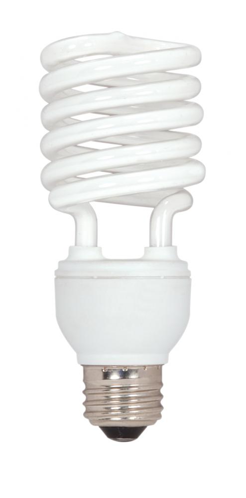 26 Watt; Mini Spiral Compact Fluorescent; 2700K; 82 CRI; Medium base; 120 Volt