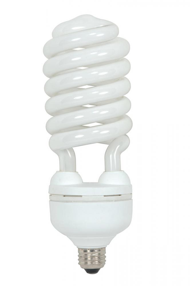 55 Watt; Hi-Pro Spiral Compact Fluorescent; 2700K; 82 CRI; Medium base; 120 Volt; Shatter Proof