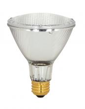 Satco Products Inc. S2240/TF - 39 Watt; Halogen; PAR30; Clear; 1500 Average rated hours; 530 Lumens; Medium base; 120 Volt; Shatter