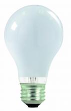 Satco Products Inc. S2407/TF - 53 Watt; Halogen; A19; 1000 Average rated hours; 1050 Lumens; Medium base; 120 Volt; 2-Pack; Shatter