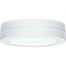 Satco Products Inc. S9344 - Battery Backup Module For Flush Mount LED Fixture; 7" Round; White Finish