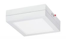 Satco Products Inc. S9345 - Battery Backup Module For Flush Mount LED Fixture; 7" Square; White Finish