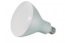 Satco Products Inc. S9636 - 11.5 Watt; LED BR40; 4000K; 103 deg. Beam Angle; Medium base; 120 Volt; dimmable