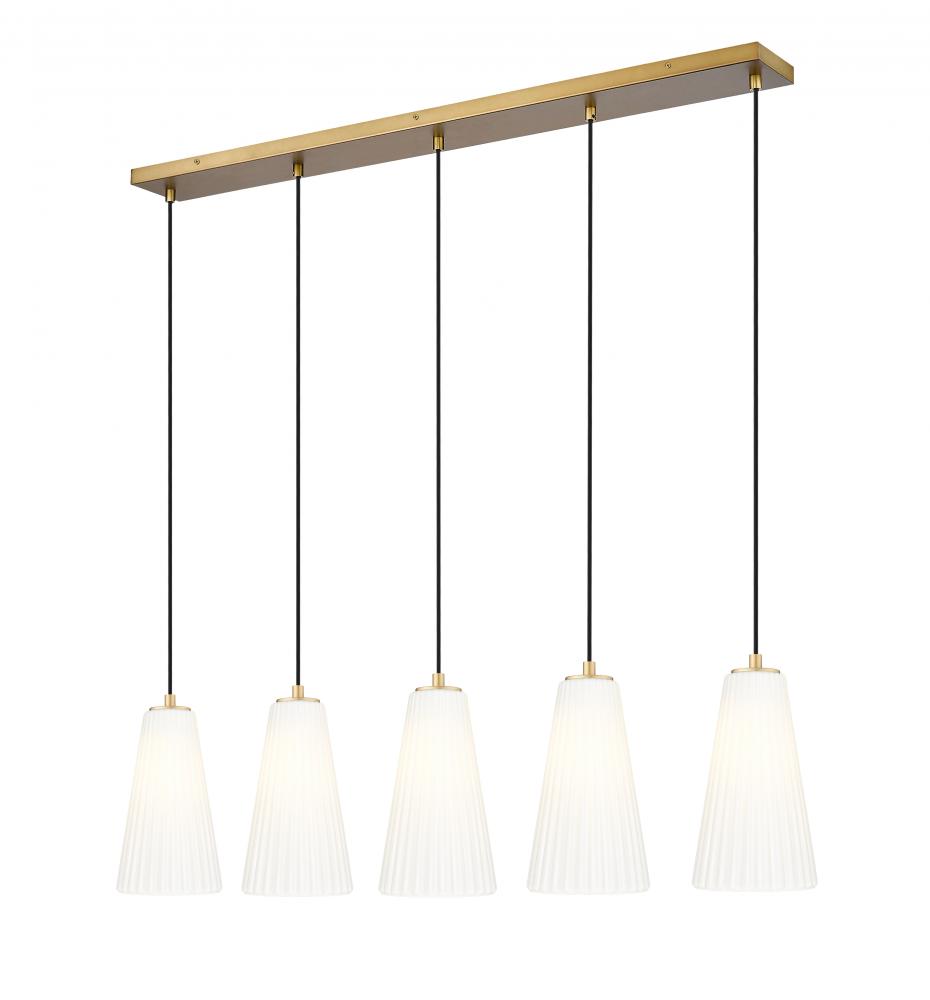 5 Light Linear Chandelier