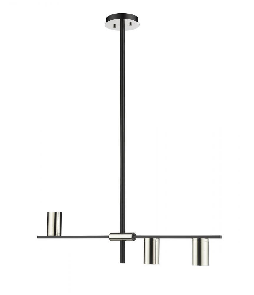 3 Light Linear Chandelier