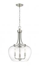 Z-Lite 473P16-BN - 3 Light Pendant