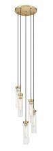 Z-Lite 740P-5R-RB - 5 Light Chandelier