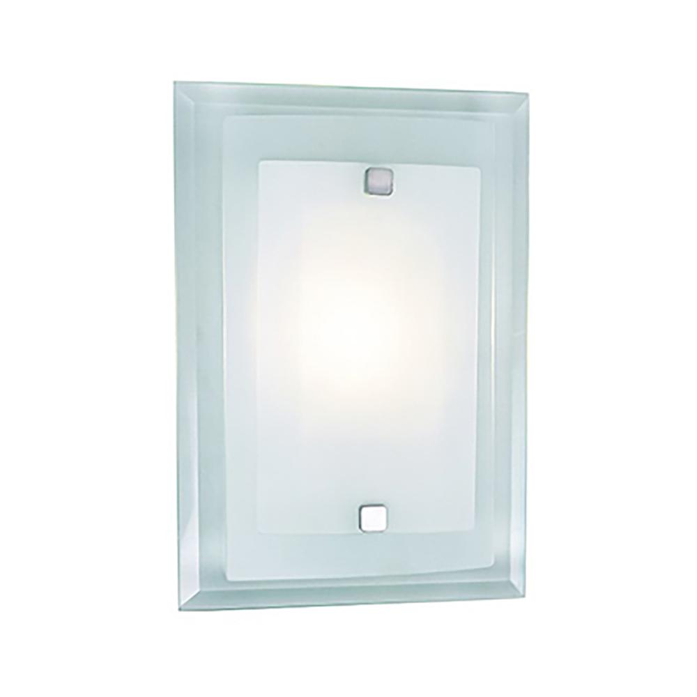 Norfolk 2-Light Rectangular Indoor Contemporary Wall Sconce Light