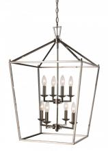 Trans Globe 10268 PC - Lacey 19" Pendant Style Cage Chandelier