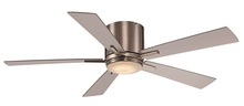Trans Globe F-1017 BN - Finnley Collection Indoor LED Light, 5-Blade Ceiling Fan with Opal Glass Lens