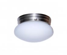 Trans Globe PL-3618 BN - 1LT FLUSH-MUSHROOM-GU24 BASE-O