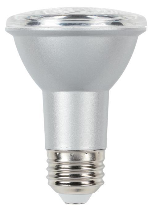 7W PAR20 LED Dimmable 4000K E26 (Medium) Base, 120 Volt, Box