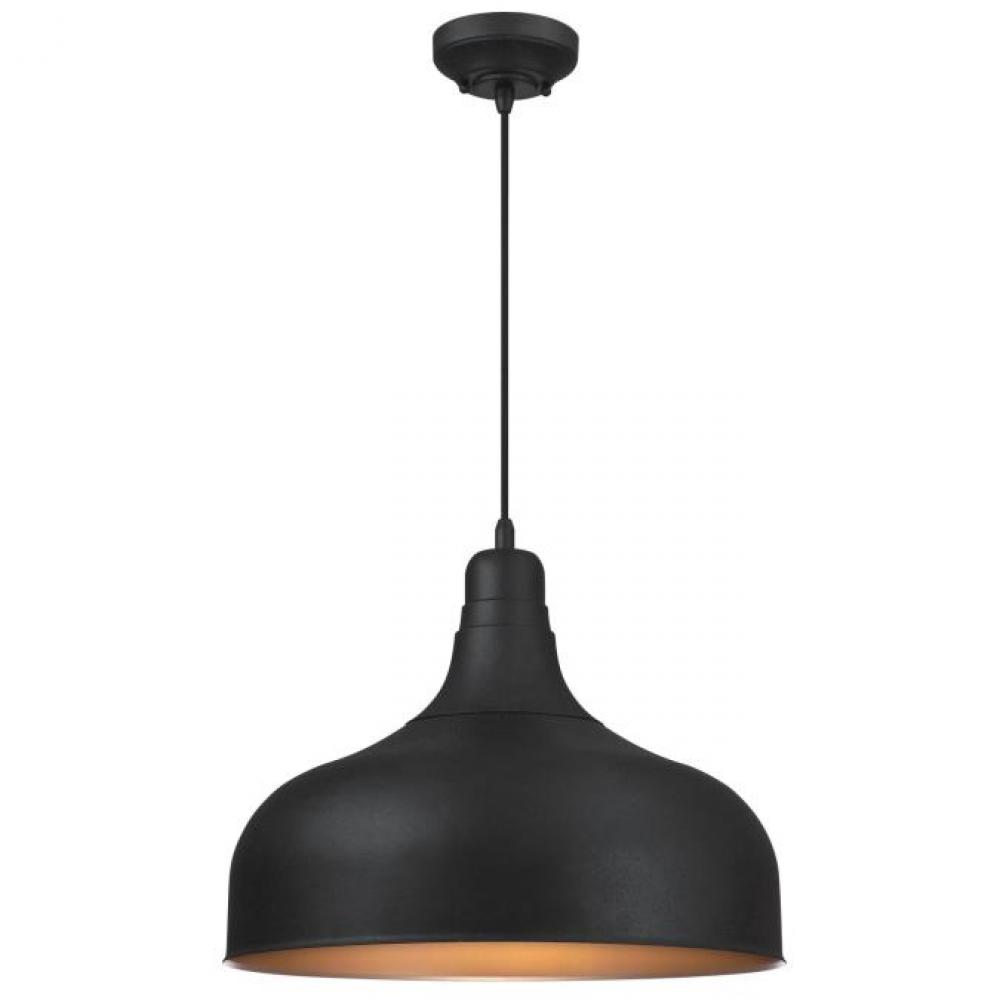 Pendant Textured Iron Finish