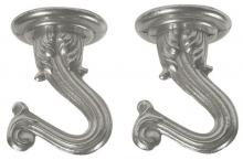 Westinghouse 7044400 - 1 1/2" Swag Hook Kit Brushed Pewter Finish