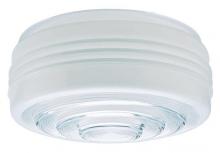 Westinghouse 8560600 - White and Clear Drum Shade, 6-Pack