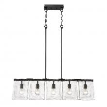 Golden 6072-LP BLK-HWG - Linear Pendant