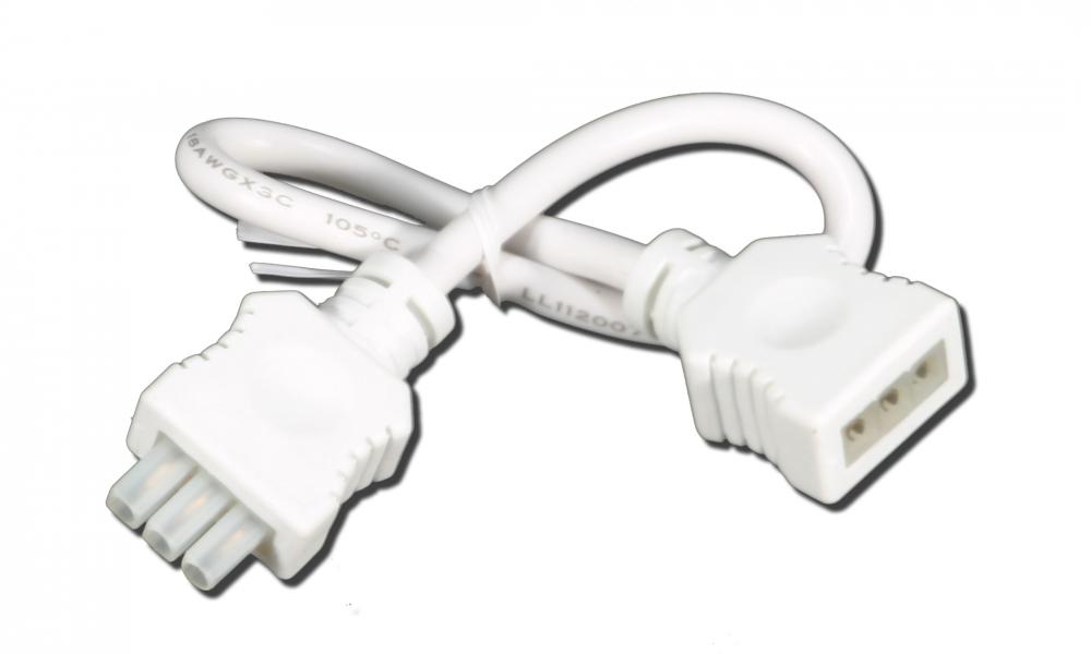 PRIORI White 12-Inch Extension Cable for T2 Under Cabinet Light