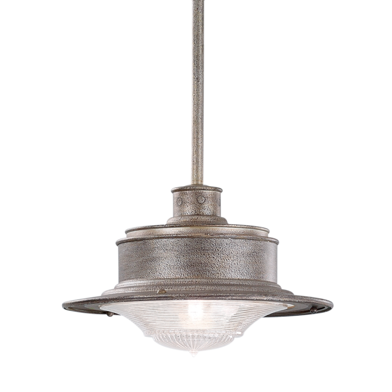 SOUTH STREET 1LT HANGING DOWNLIGHT SMALL OLD GALVANIZED