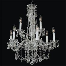 Glow Lighting 550AD9LSP-7C - Crystal Palace Pendant Chandelier