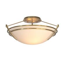 Hubbardton Forge 124412-SKT-86-GG0047 - Presidio Tryne Small Semi-Flush