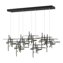 Hubbardton Forge 131096-SKT-STND-10-YC0305 - Tura 7-Light Frosted Glass Pendant