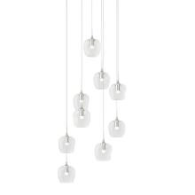 Hubbardton Forge 131103-SKT-LONG-85-ZM0709 - Ume 9-Light Pendant