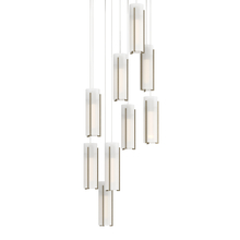 Hubbardton Forge 131104-SKT-LONG-84-GG0065 - Exos Glass 9-Light Pendant