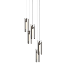 Hubbardton Forge 131124-SKT-LONG-05-ZM0065 - Exos Glass 5-Light Pendant