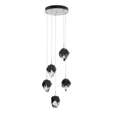 Hubbardton Forge 131137-SKT-STND-02-BP0754 - Chrysalis 5-Light Small Crystal Pendant