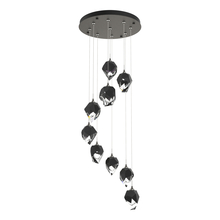 Hubbardton Forge 131140-SKT-LONG-20-BP0754 - Chrysalis 9-Light Small Crystal Pendant