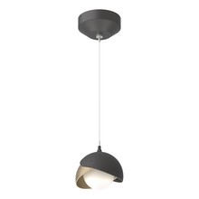 Hubbardton Forge 161183-SKT-STND-10-84-GG0711 - Brooklyn Double Shade Low Voltage Mini Pendant