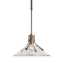 Hubbardton Forge 363009-SKT-LONG-75-ZM0686 - Henry Outdoor Pendant with Glass Medium