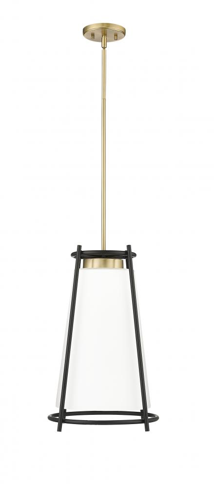 Milroe 1-Light Pendant light Vintage Brass