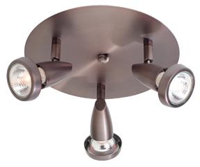 3 Light Adjustable LED Flush Mount
