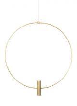 Visual Comfort & Co. Modern Collection 700MPLAY18NB-LED930 - Mini Layla 18 Pendant