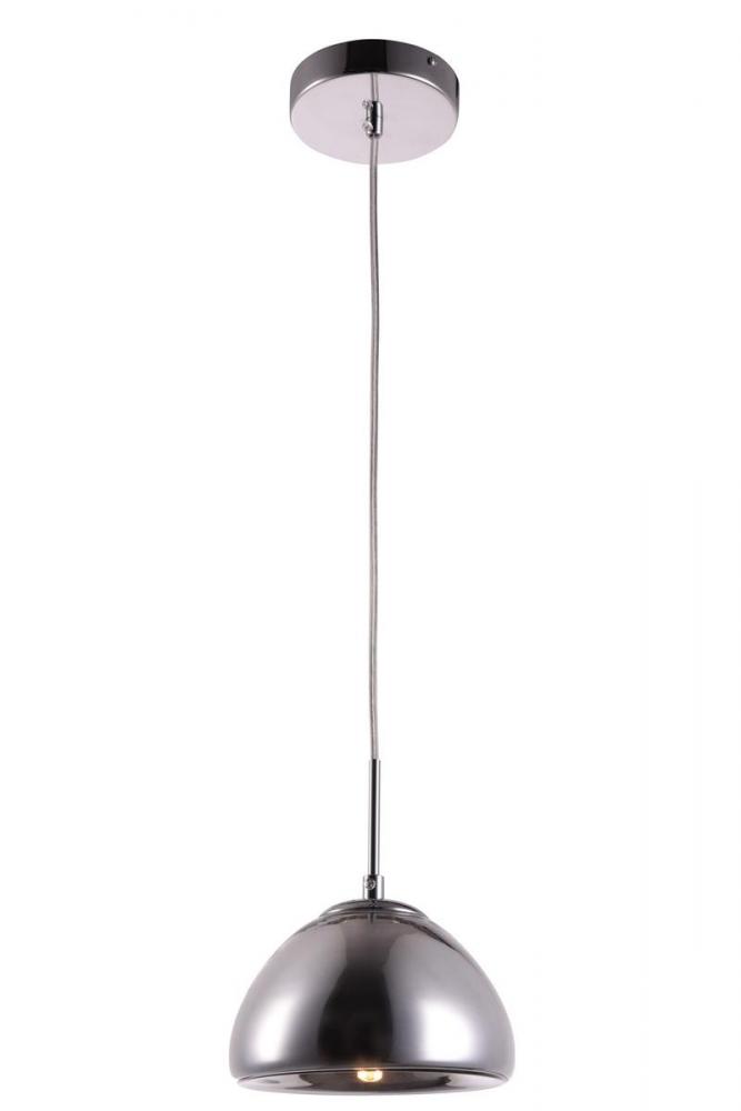 Reflection Collection Pendant D7in H5in Lt:1 Chrome Finish