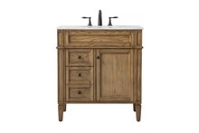 Elegant VF12532DW - 32 Inch Single Bathroom Vanity in Driftwood