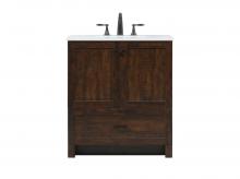 Elegant VF2830EX - 30 Inch Single Bathroom Vanity in Expresso