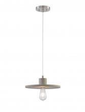 Minka George Kovacs P1883-084C - 1 Light Cement Pendant