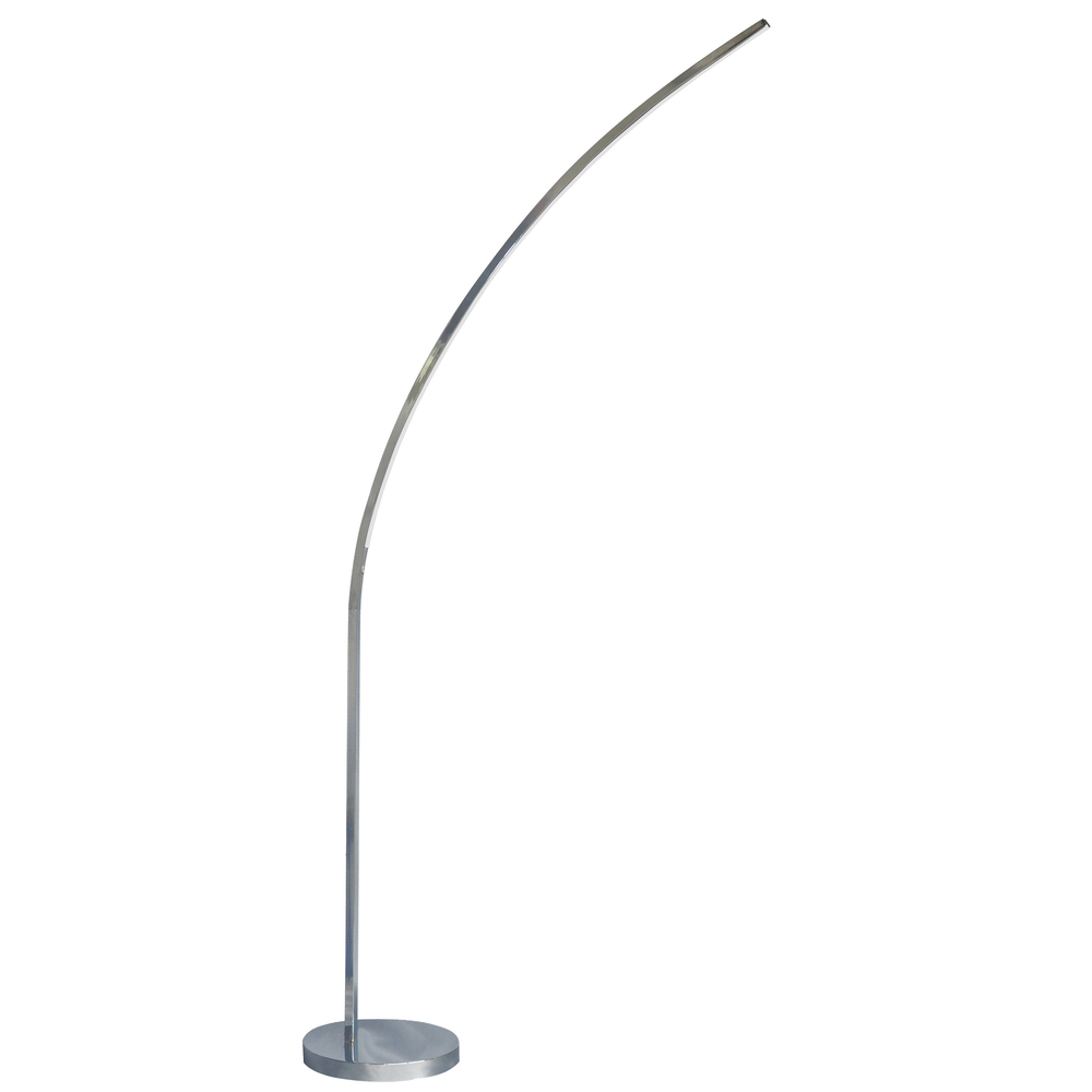 22W Floor Lamp Polished Chrome Finish