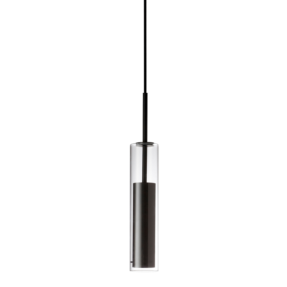 6W Pendant, Black Finish