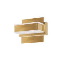 Dainolite VLD-215-1W-GLD - 5W LED Wall Vanity, Aged Brass Finish